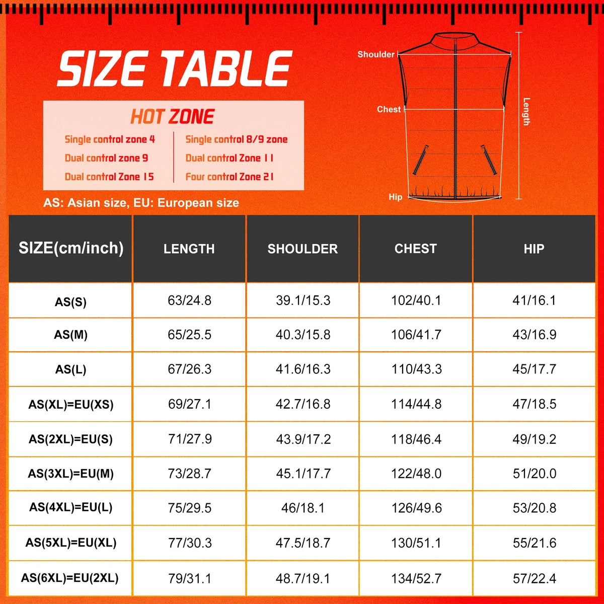 Heated Vest 26 Areas Men Heating Jacket Heated Winter Womens Heater Jacket Thermal Vest Body Warmer Outdoor Sports Coat 6XL