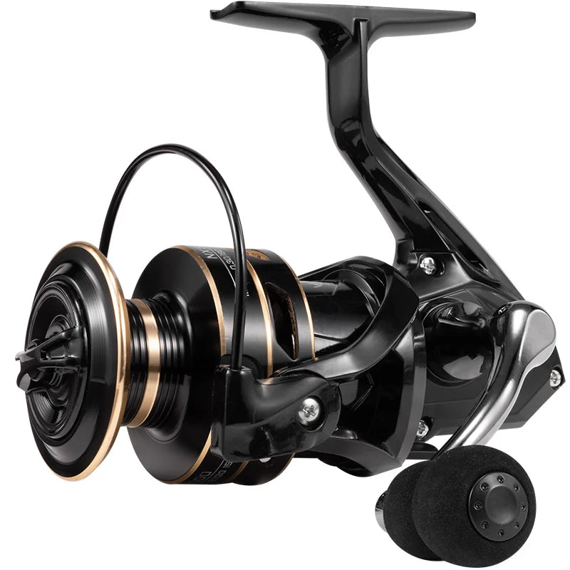 NX Fishing Reel Spinning Reel Metal Reel Cup 10KG Max Drag Power Spinning Wheel High Speed Adapt to Any Water Body